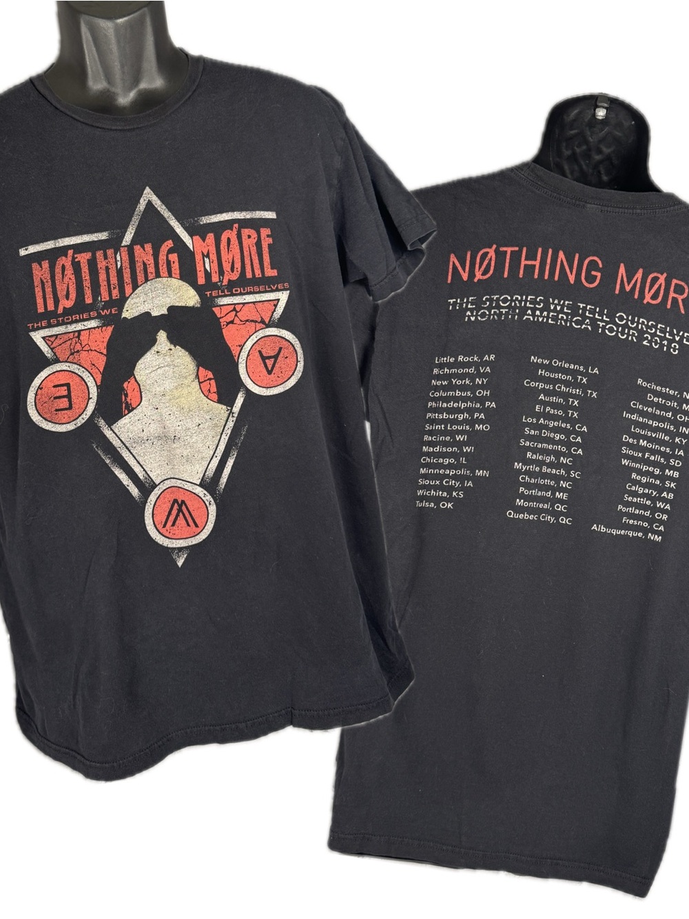 Nothing More 2018 Tour Graphic T-Shirt Medium